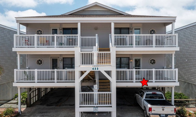 Holden Beach Condo | "Waters Edge 433-D" - Oceanfront Condo w/Community Pool, 2 Bedrooms/2 Bathrooms