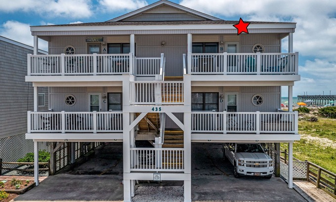 Holden Beach Condo | "Waters Edge 435-B" - Oceanfront Condo w/Community Pool, 2 Bedrooms/2 Bathrooms