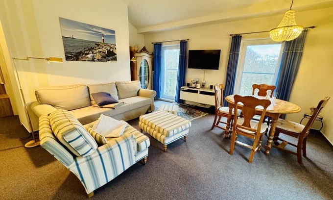Warnemuende Apartment | Wave rider, directly at the spa gardens