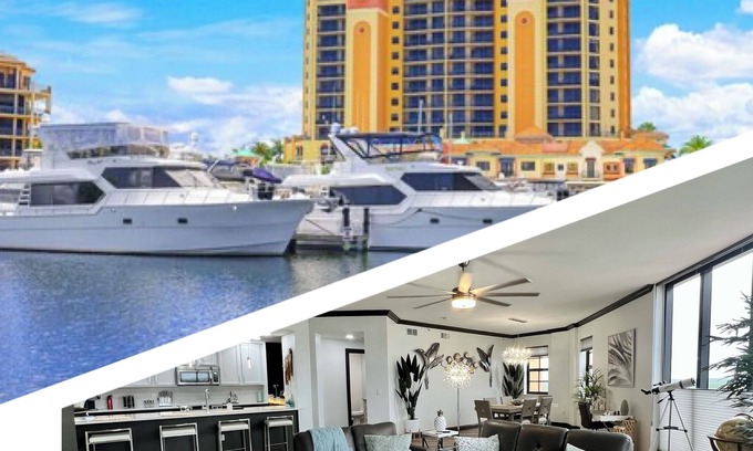 Cape Harbour Condo | Welcome to Sea-Renity! Pearl of Cape Harbour Sleeps 4 Views of marina & sunsets