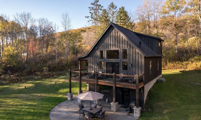 Farmersville Station House | Welcome to your perfect hideaway, a serene, secluded retreat in the heart of nature