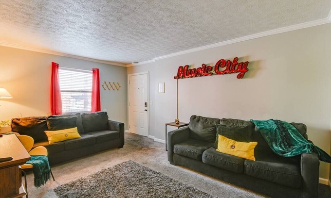 Midtown Apartment | Welcome to your stylish Nashville retreat, managed by Music City Property Mgmt.