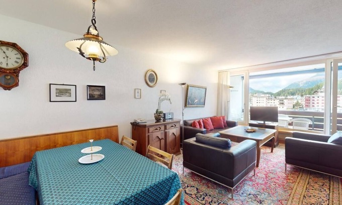 Sankt Moritz-Bad Apartment | Well-kept holiday apartament house in a prime location in St.