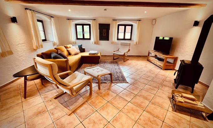 Brannenburg Apartment | Wendelstein vacation apartment, 180sqm with balcony, for max. 8 people
