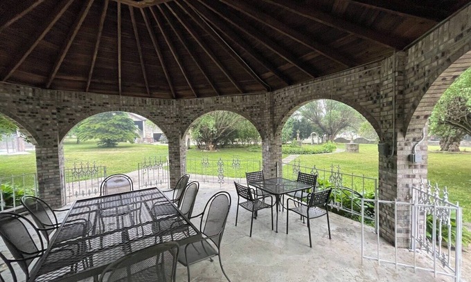 Fennville House | West Michigan Spanish Compound - Pool - Sport Court - Game Room - 1.7 acres