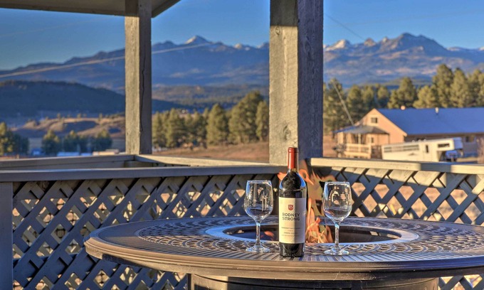 Pagosa Springs House | ‘Western Skies’ Home w/ Hot Tub & Mtn Views!