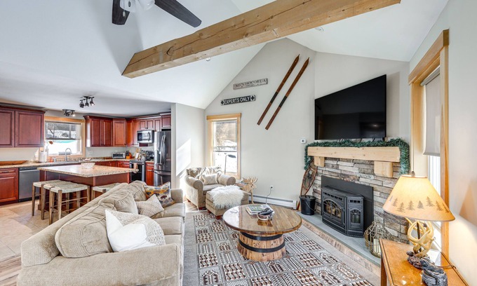 Eidelweiss Village House | White Mountain Home Near Lakes & Kancamagus Hwy!