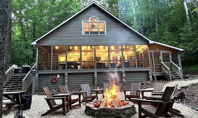 Ellijay Cabin | Whitewater Falls | Ellijay, GA