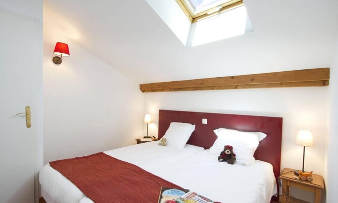 Praz-sur-Arly Apartment | Wifi, 300m from ski slopes, fitness, swimming pool, balcony, tv, ski locker, 28m²