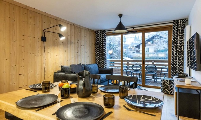 La Chapelle-d'Abondance Apartment | Wifi, terrace, balcony, tv, ski locker, 48-49m², La Chapelle d'Abondance