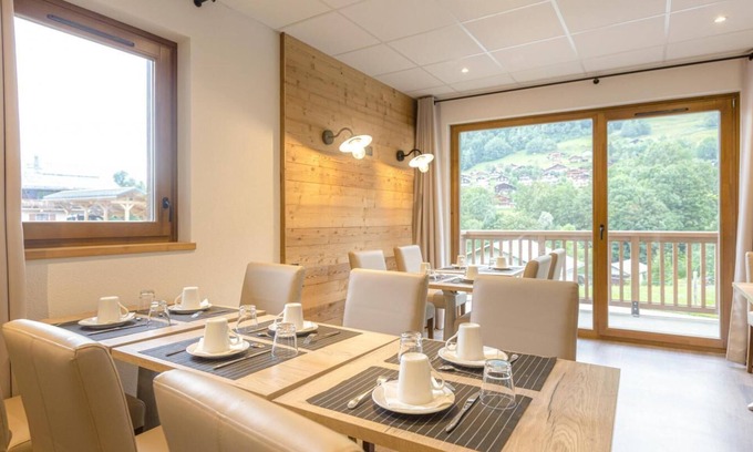 Beaufort Apartment | Wifi, view mountain, fitness, swimming pool, parking, tv, ski locker, 40-46m², Arêches-Beaufort