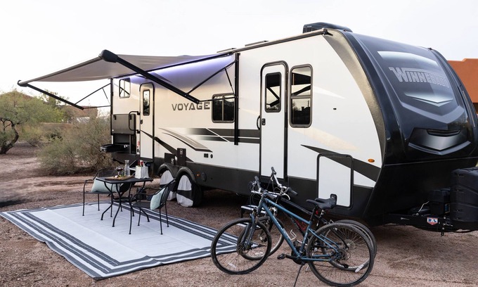 Rio Verde Foothills House | Wild Cactus Glamping - Stationary RV, prime location between rural and city life