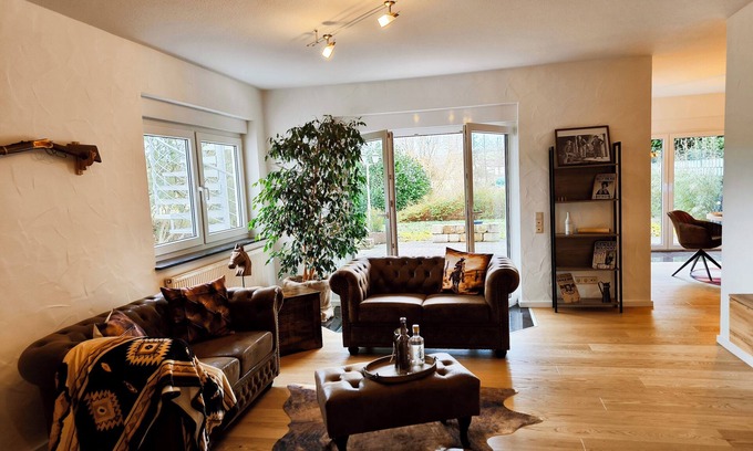 Katzweiler Apartment | Wild Western Apartment- TLA in a quiet location by the river