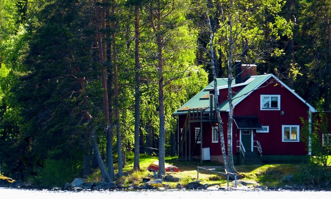 Liden Apartment | Wilderness and water as far as the eye can see! Nature relaxation - far away from the hustle and bustle!