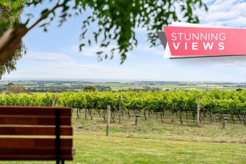 Willunga South Villa | Willunga House - Fireplace Vineyard Views
