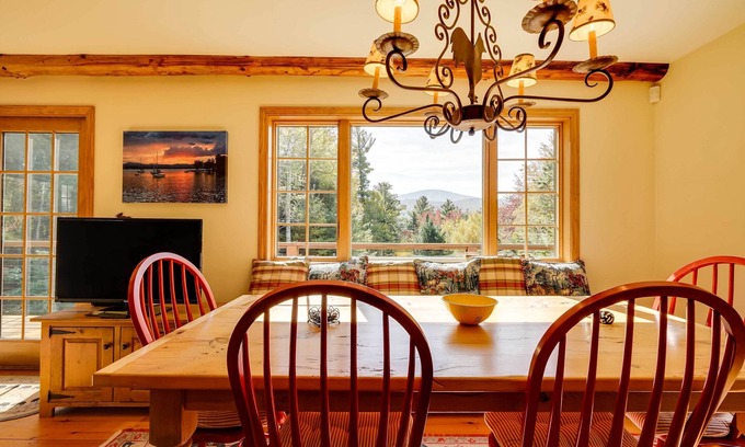 Winhall House | Winhall Home w/Deck + Views, 6 Mi to Ski Slopes!