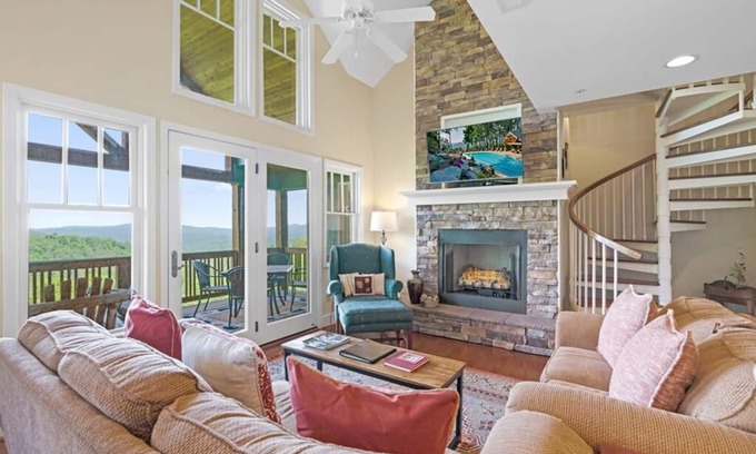 Banner Elk Condo | Wintergreens R1231- Mountain Condo, Mountain View, Gated Resort, Indoor/Outdoor Pools and Hot Tub.
