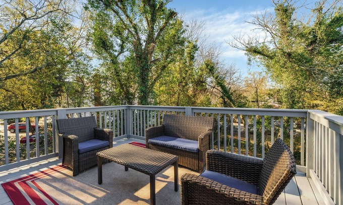 Rock Hill Apartment | Winthrop Views: Trendy 2-BD Loft