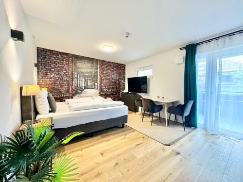 Liesing Apartment | Wohnung mit Balkon und Parkplatz