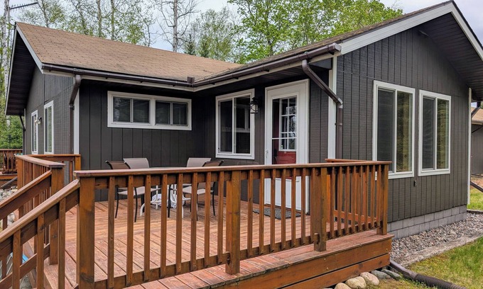 Sayner Cabin | Wolf Point Cabin | Firepit, Hammock, Lake Access, Dogs OK w/fee