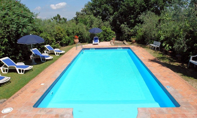 Montopoli in Val d'Arno Villa | Wonderful private villa for 9 guests with private pool, WIFI, TV, patio, pets allowed and parking