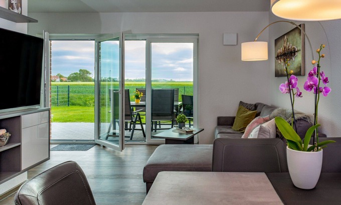 Neßmersiel Apartment | Wonderful apartment with 2 bedrooms
