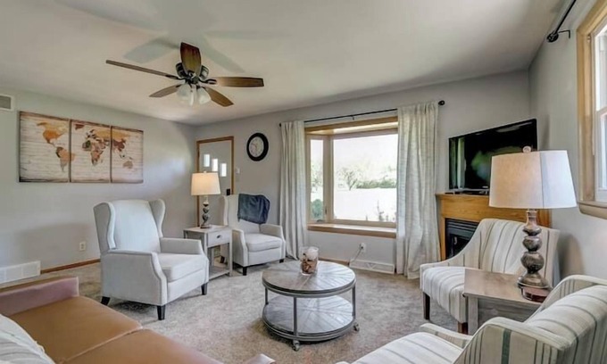 Cudahy House | Wonderful Family Home Across from Park