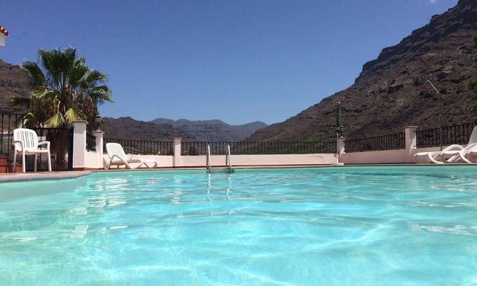 Mogan Villa | Wonderful Large Family Villa With Pools And Mountain Views