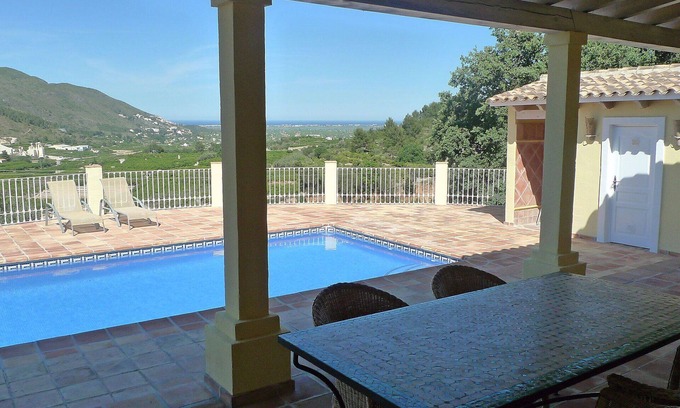 Adsubia House | Wonderful private villa for 6 guests with private pool, WIFI, A/C, TV, terrace and panoramic view