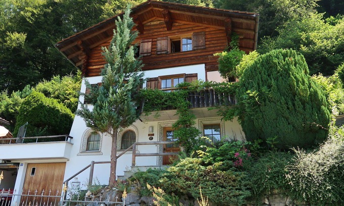 Luzein House | Wonderful private villa for 6 people with WIFI, TV, patio, panoramic view and parking