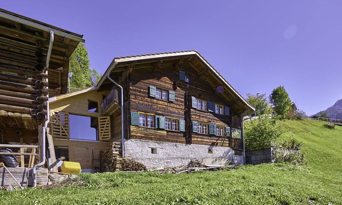 Saas im Prattigau House | Wonderful private villa for 8 people with WIFI, TV, patio, panoramic view and parking