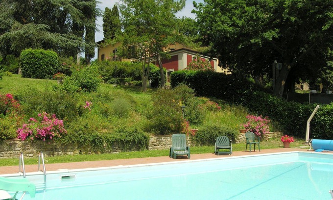 Vicchio Villa | Wonderful private villa for 16 guests with WIFI, private pool, TV, patio and panoramic view