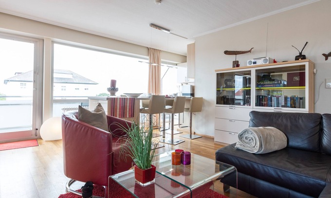 Wangerooge Apartment | Wonderful view for 4 people 100 m from the main beach