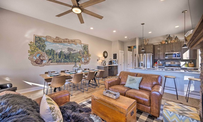 Woodland Park House | Woodland Park Escape: Licensed, Hot Tub, Mtn Views