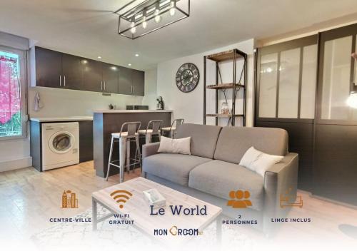 Sainte-Savine Apartment | World studio proche gare et commerces ~ Mon Groom