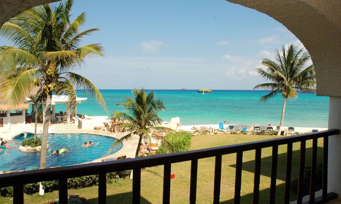Playacar Fase I Condo | Xaman Ha 7103 - 2BR Caribbean Views and Pool