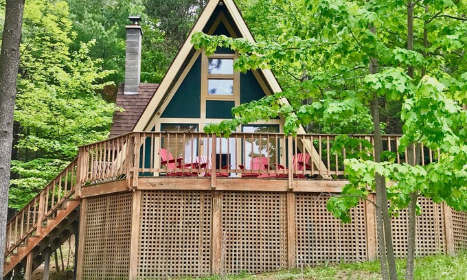 Wilmington House | Year-Round Outdoor Adventure! Whiteface Views, Hot Tub, Fireplace!