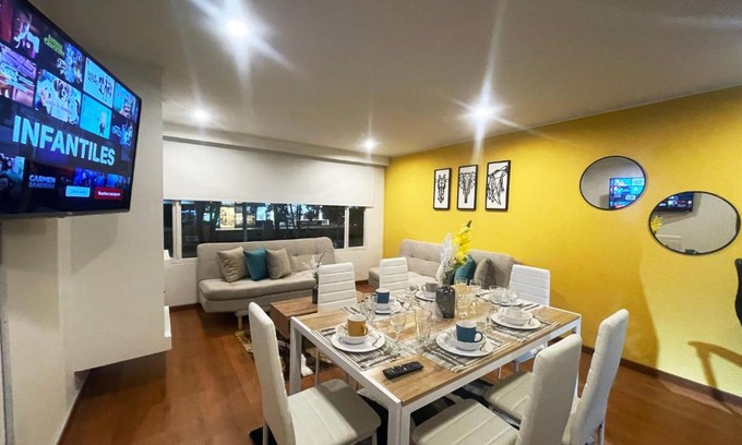 Chico Reservado Apartment | YELLOW COZY FAMILY - PARK 93
