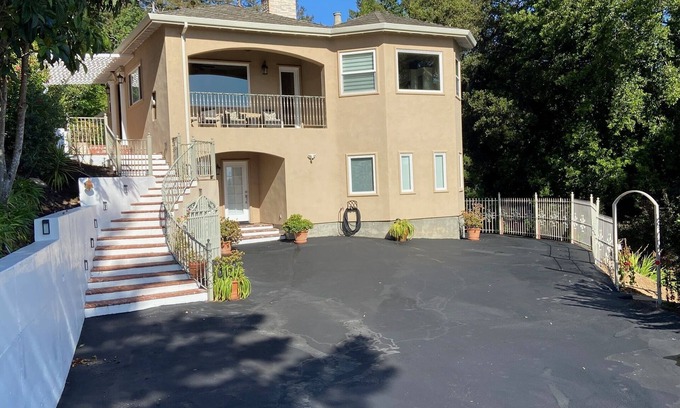 Los Gatos Villa | You rent ONE private Bedroom Suite plus shared occupancy of the Spanish Villa