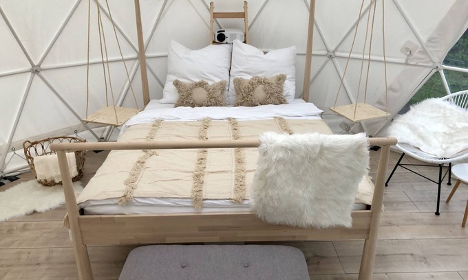 Frauendorf Cabin | Your cozy hideaway Dome near Dresden