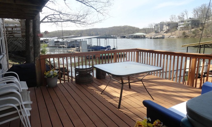 Rocky Mount Cottage | ~ Your Hot Tub Awaits! Stunning View ~ Steps from Lake ~