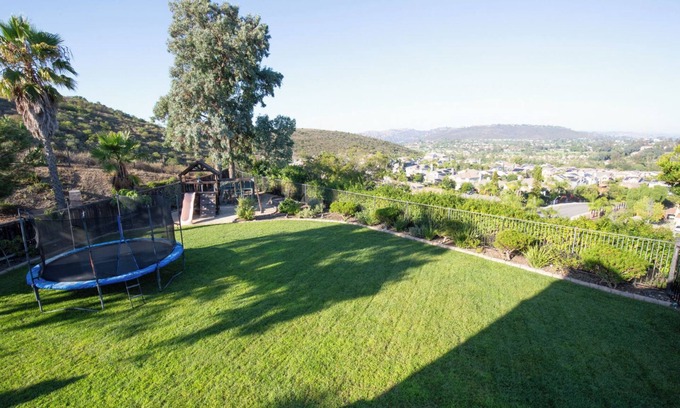 San Marcos House | Your Southern California Summer Retreat with pool, waterfall and slide!