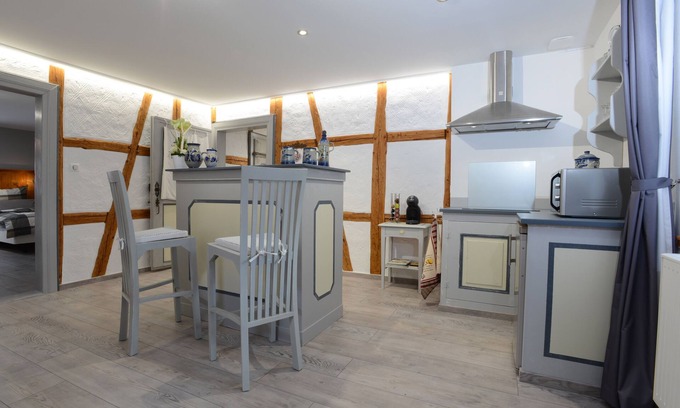 Horbourg-Wihr Apartment | Yvonne-Apartment-Family-Ensuite-Courtyard view