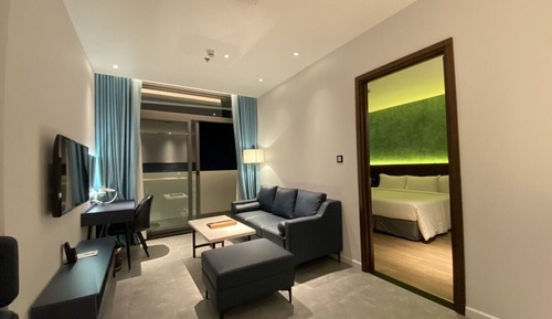 Premier Two-Bedroom Apartment City View