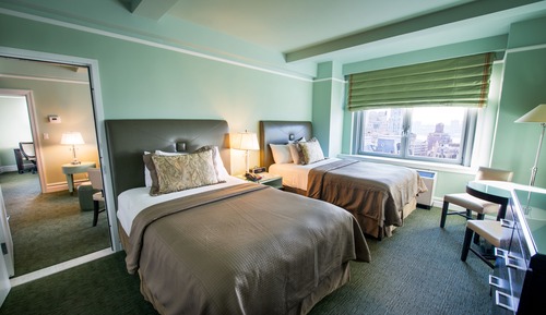 Executive Suite, 1 Bedroom, City View (2 Double Beds)