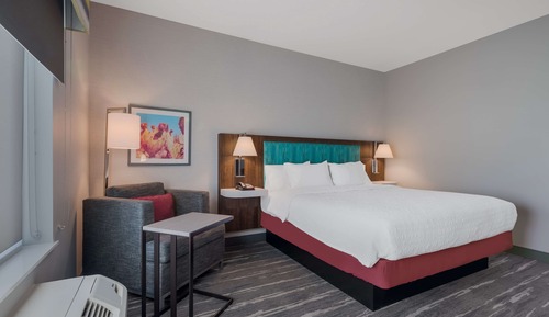 Room, 1 King Bed, Refrigerator