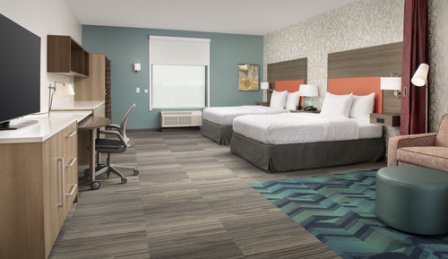 Studio, 2 Queen Beds, Accessible (Hearing)