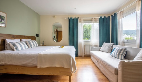 Classic Quadruple Room, Garden View