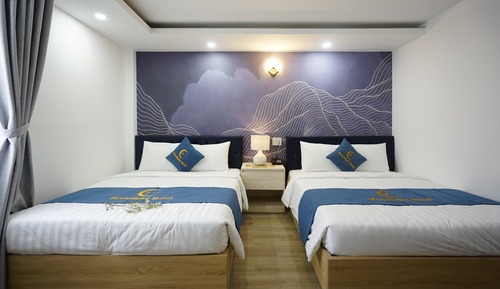 Deluxe Twin Room, 2 Double Beds, City View