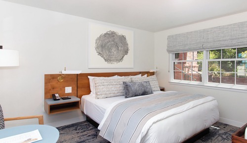 Standard Single Room, 1 King Bed, Courtyard View